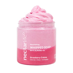 Strawberry Creme Nourishing Whipped Soap + Shave Butter